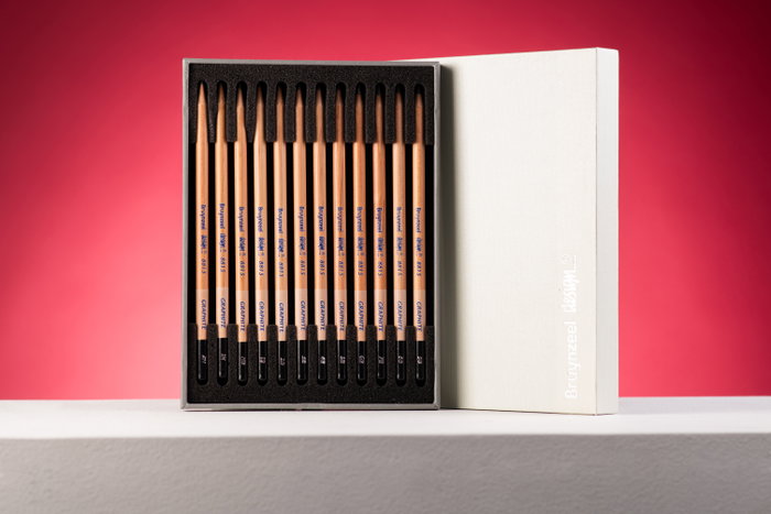 Bruynzeel Design Graphite Box 12 Pièces